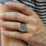 Sterling Silver Mens Celtic Ring: Handmade Vintage Jewelry - Image 6