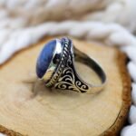 Elegant Natural Tanzanite Sterling Silver Ring – December Birthstone Gift - Image 4