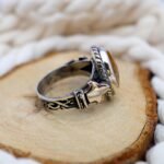 Sterling Silver Citrine Ring: Yellow Gemstone, November Birthstone - Image 5