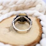 Sterling Silver Citrine Ring: Yellow Gemstone, November Birthstone - Image 9