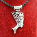 Nefertiti Necklace Sterling Silver – Egyptian Queen Pendant – Handmade Goddess Jewelry – Statement Artisan Necklace - Image 8