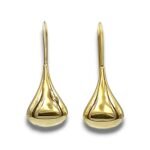 Sterling Silver Tear Drop Hoop Earrings: Modern Lightweight Jewelry - Image 6