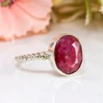 Real Ruby Gemstone, Ruby Rings For Women - Image 3