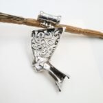 Nefertiti Necklace Sterling Silver – Egyptian Queen Pendant – Handmade Goddess Jewelry – Statement Artisan Necklace - Image 10