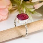 Real Ruby Gemstone, Ruby Rings For Women - Image 7