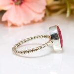 Real Ruby Gemstone, Ruby Rings For Women - Image 9