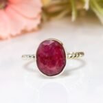 Real Ruby Gemstone, Ruby Rings For Women - Image 5