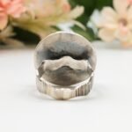 Boho Statement Gemstone Ring – Turquoise Coral Pearl Silver Gold Cocktail Ring – Artisan Vintage Style - Image 9