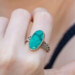 Handmade Sterling Silver Malachite Ring: Green Gemstone Jewelry - Image 2