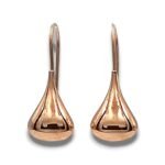 Sterling Silver Tear Drop Hoop Earrings: Modern Lightweight Jewelry - Image 7