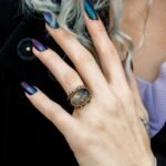 Natural Oval Rutile Quartz Ring in 925 Sterling Silver, Handmade Statement Ring for Her - Image 4