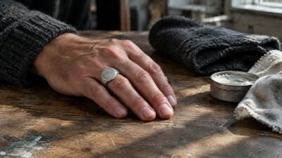 Men's Sterling Silver Signet Ring: Shop Styles & Guide